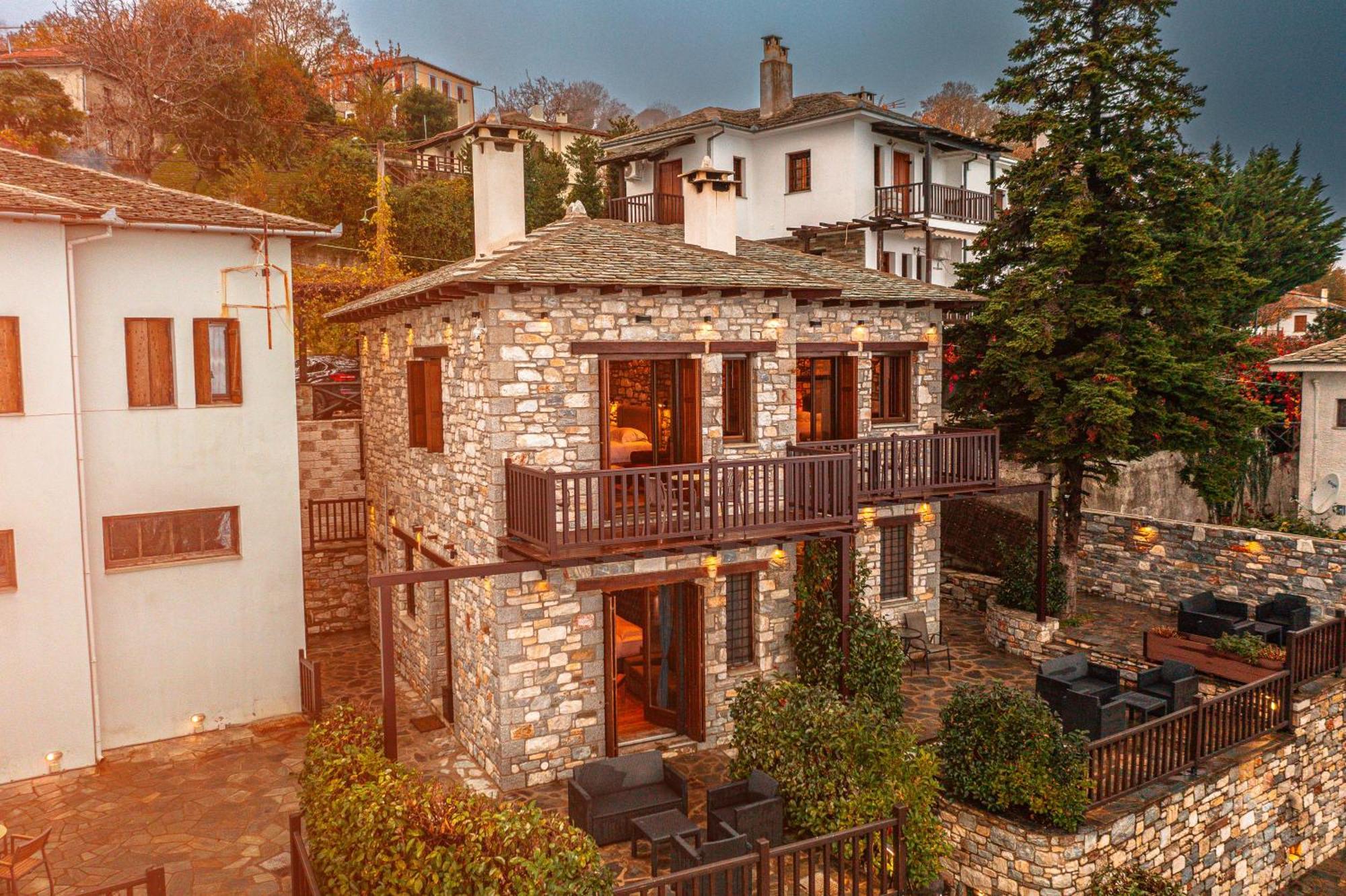 Apartamento Mple Feggari Mourésion Exterior foto